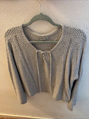 Hollister Stitchy V-Neck Sweater